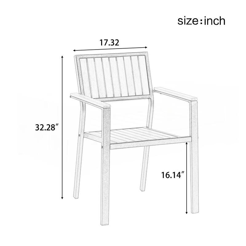 Experience Outdoor Dining Freedom with a Flexible Set
