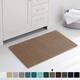 Subrtex Luxury Chenille Bath Rugs Soft Bathroom Mats - 24x60 - Brown