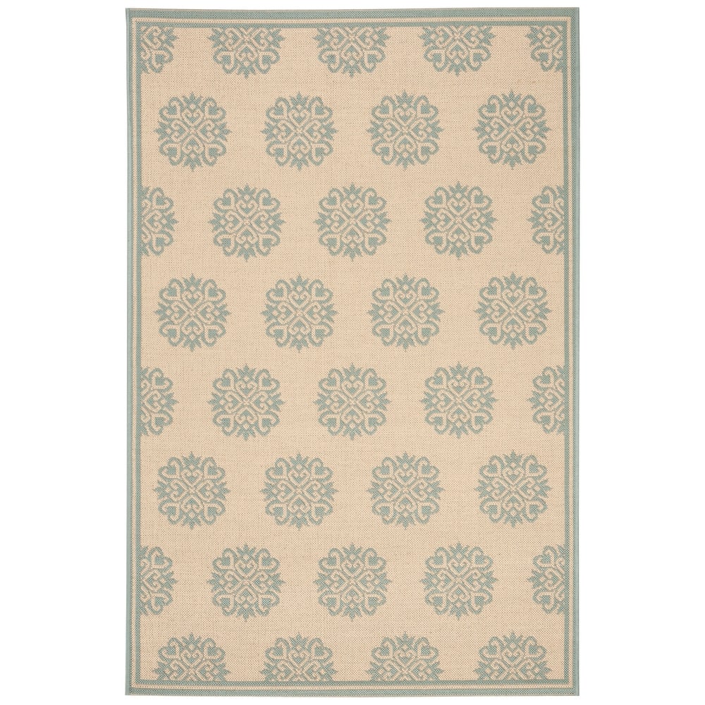 SAFAVIEH Beach House Indoor/ Outdoor Waterproof Patio Backyard Rug