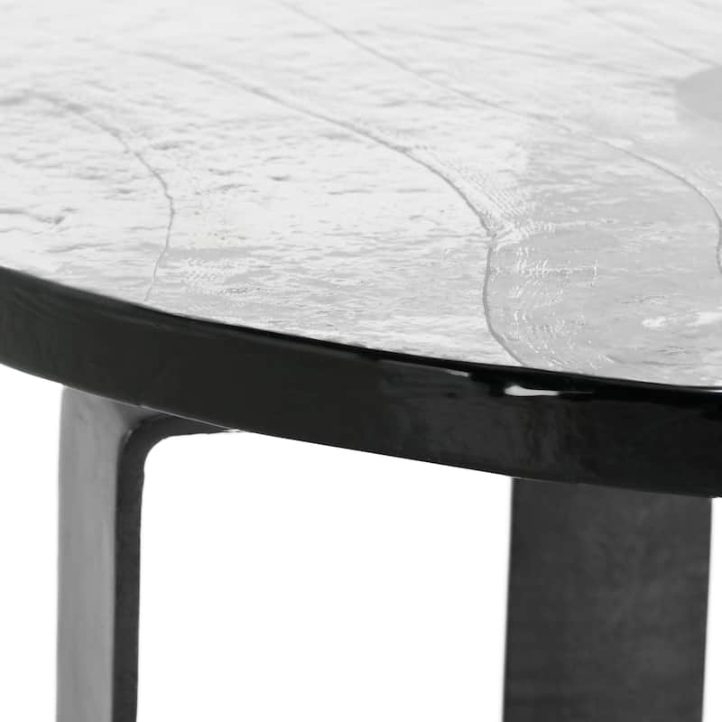 Classic Home Keith 28" Glass Coffee Table