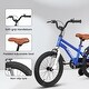 preview thumbnail 13 of 54, Adjustable 14" & 16" Kids Bike with Training Wheels, Safe Brakes & Easy Assembly