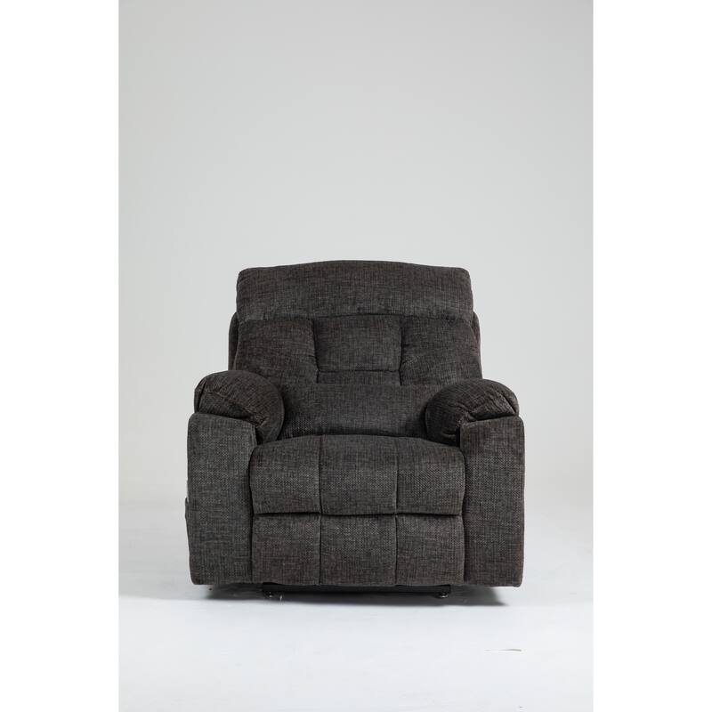 Power Lift Recliner Chair with Heat & Massage, Heavy Duty Recliner Chair with 2 Cup Holders & 2 Remote Controls