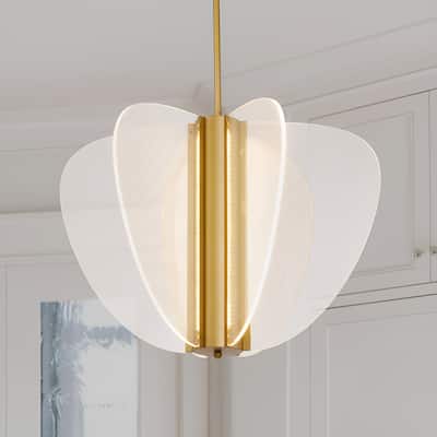 Acrylic LED Panel Butterfly Chandelier - High end Luxury Lamp