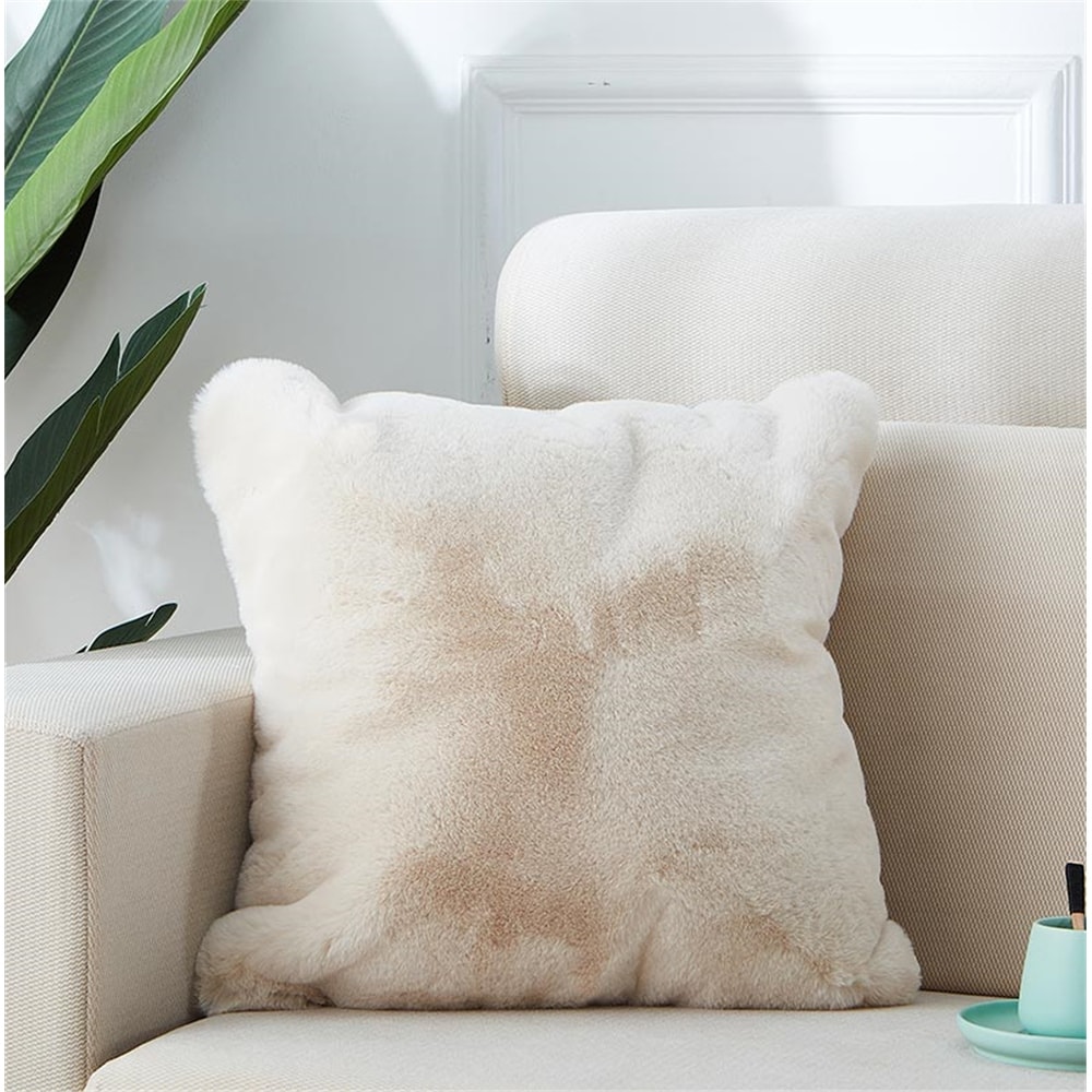 Peace Nest Set of 2 Decorative Throw Pillow Insert Quilting, Sofa Pillow Insert Silver 18 x 18