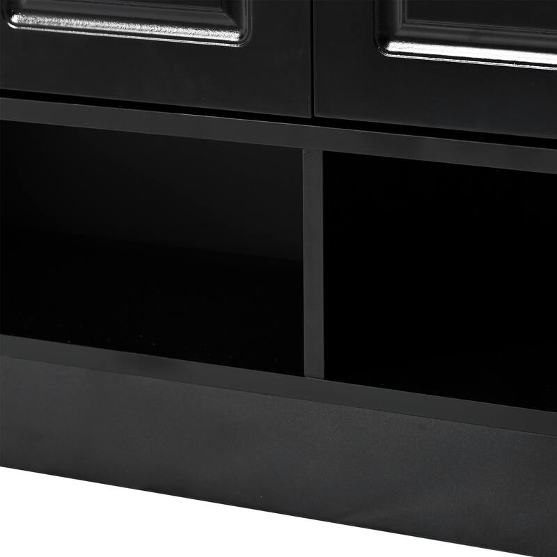 Modern Shoe Cabinet with Adjustable Shelves & Sturdy Top Surface, Ideal for Entryway Storage