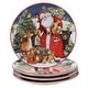 preview thumbnail 3 of 8, Certified International Magic Of Christmas Santa 16-piece Dinnerware Set, Service for 4