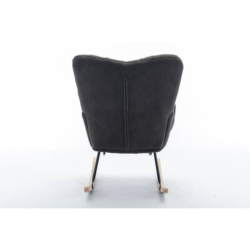 Teddy Fabric Rocking Chair