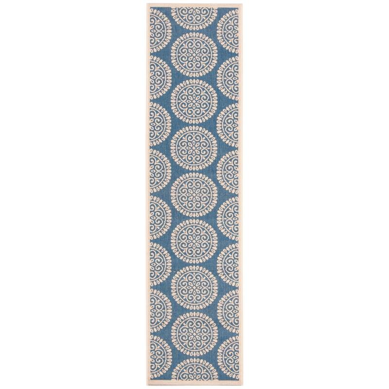 SAFAVIEH Linden Hyrije Indoor/ Outdoor Waterproof Patio Backyard Rug