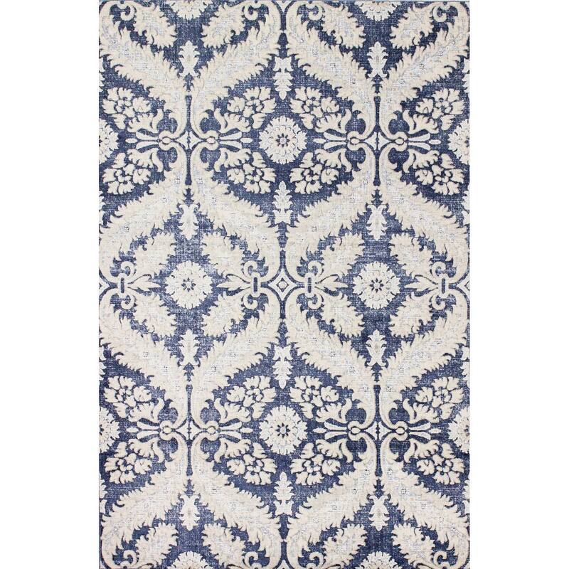 Bashian Santino Blue Transitional Area Rug
