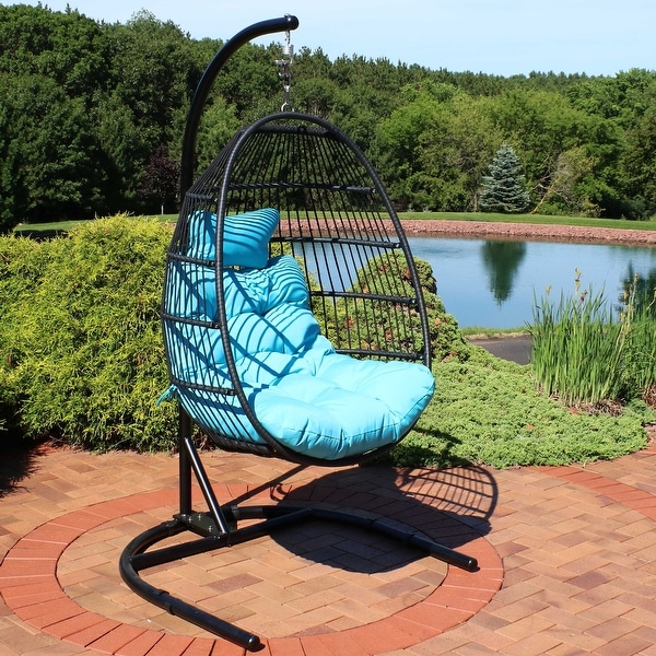 Large outdoor egg hotsell chair