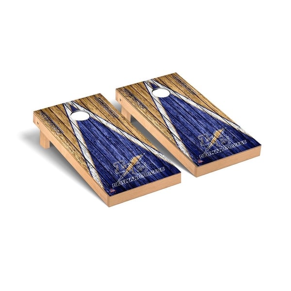slide 2 of 5, Lehman Lightning Weathered Cornhole Board Set
