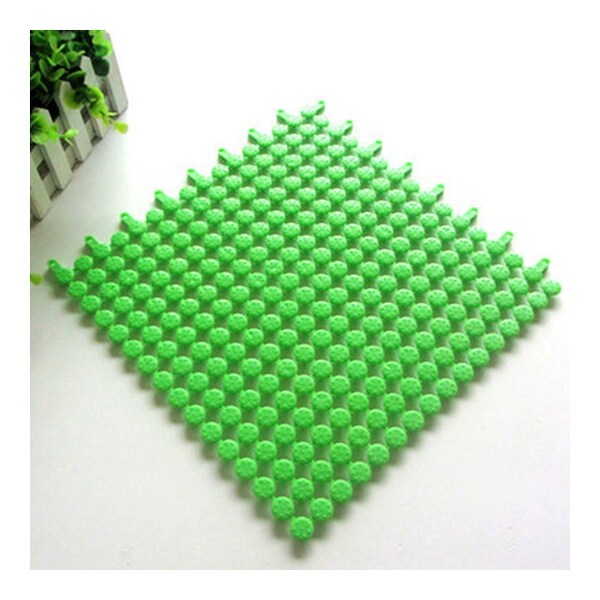 Creative PVC Floor Ground Mat Carpet Cuttable - green