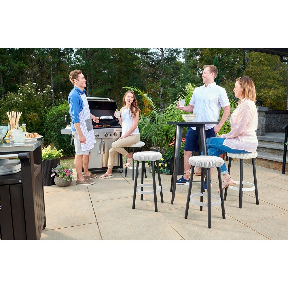 Keter cozy bar stool store