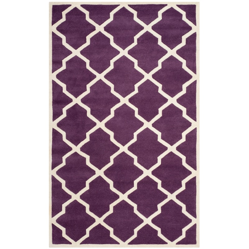 SAFAVIEH Handmade Chatham Rinske Modern Moroccan Wool Rug
