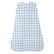 preview thumbnail 1 of 3, HALO SleepSack wearable blanket, Micro-fleece, Gingham Blue, L, 12-18M - large
