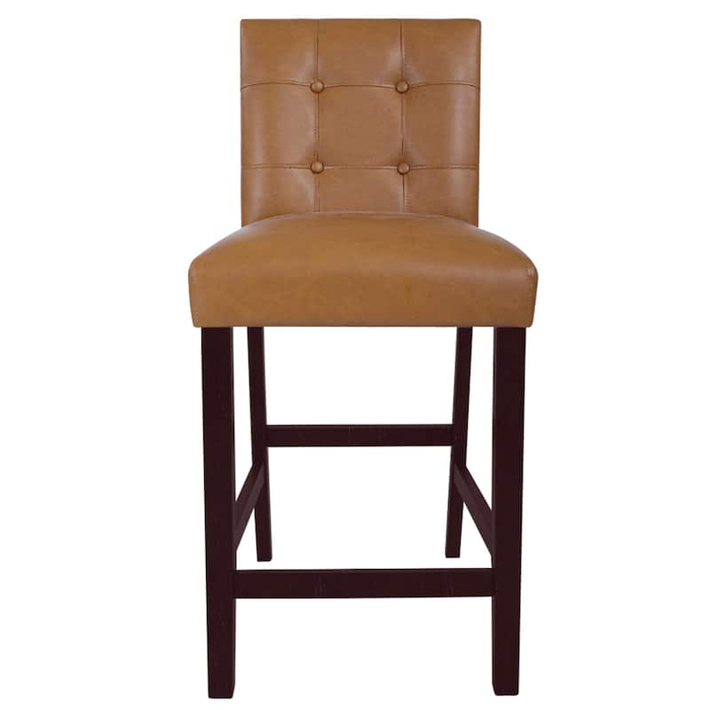 HomePop Upholstered Counter Stool - Set of 2