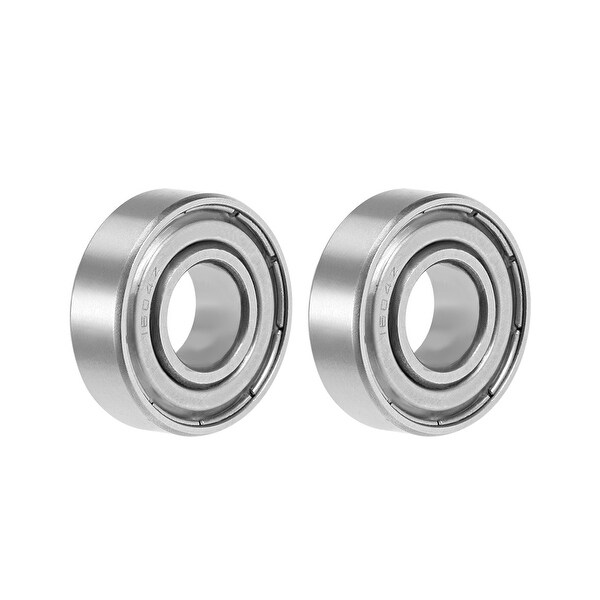 1604ZZ Deep Groove Ball Bearing 3/8"x7/8"x9/32" Shielded GCr15 Bearings 2pcs - 2 Pack - 1604ZZ (3/8"x7/8"x9/32")