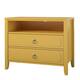 The Novogratz Her Majesty 2 Drawer Nightstand