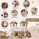 preview thumbnail 2 of 18, 8-1 Toddler Climber and Slide Set,Kids Slide, Kids Playground Climber Freestanding Slide Playset with Basketball Hoop