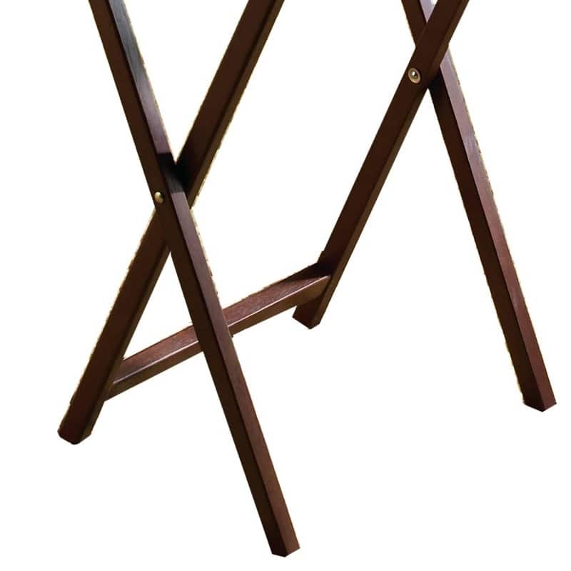 Wood TV Tray Snack Tables
