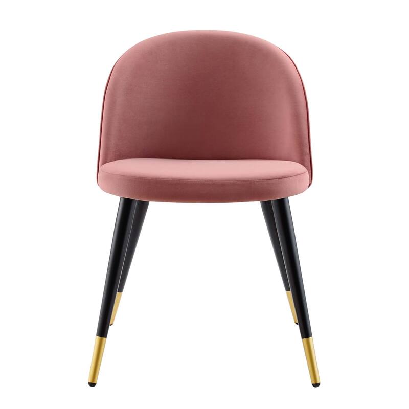 Cordial Performance Velvet Dining Chairs - Set of 2