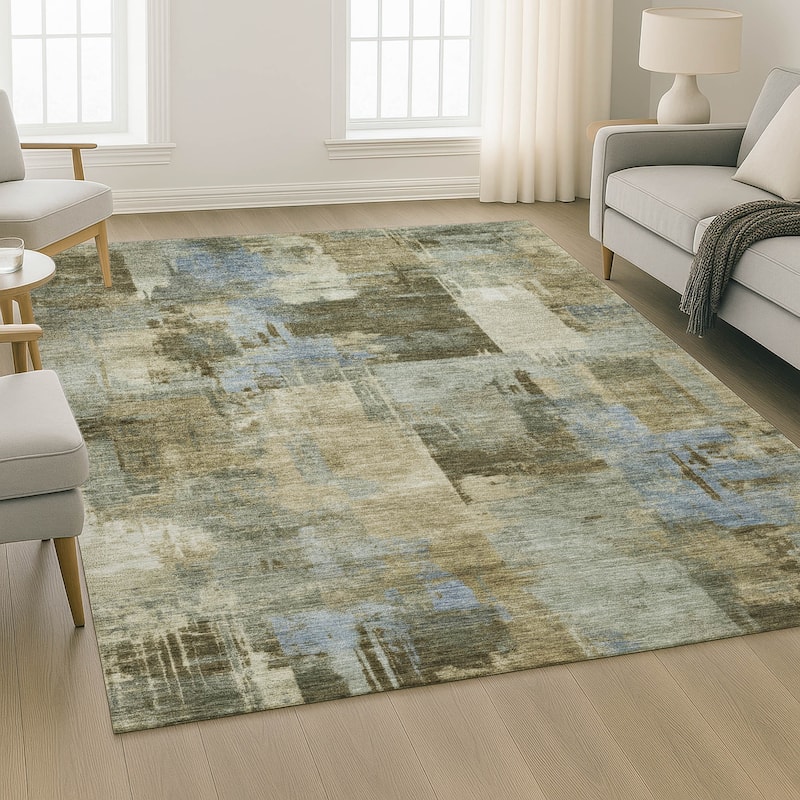 Premium Washable Super Soft Modern Prota Mayfield Rug
