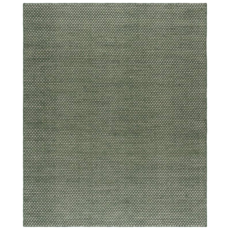 SAFAVIEH Handmade Vermont Trinidade Wool Rug - 9' x 12' - Green/Ivory