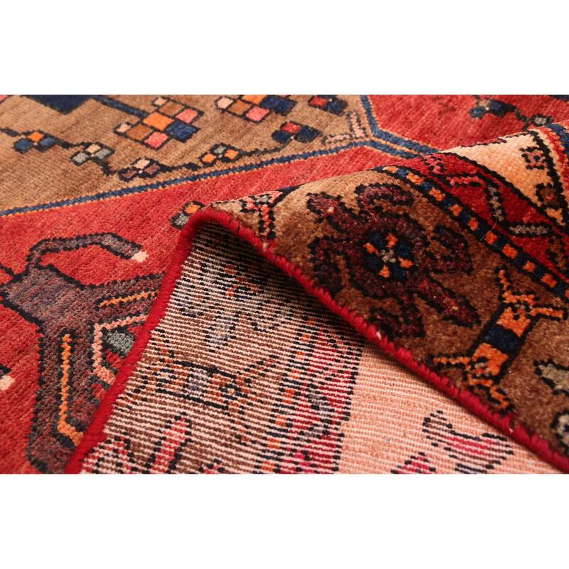 ECARPETGALLERY Hand-knotted Konya Anatolian Red Wool Rug - 4'7 x 9'9