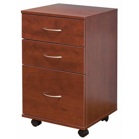 Porch & Den Cora 3-drawer Rolling File Cabinet