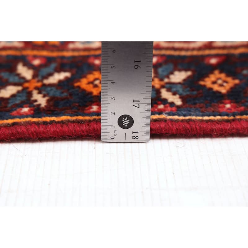 ECARPETGALLERY Hand-knotted Antalya Vintage Red Wool Rug - 6'5 x 9'8