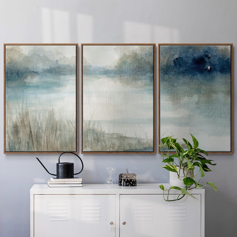 Still Evening Waters - Multi Piece Framed Canvas