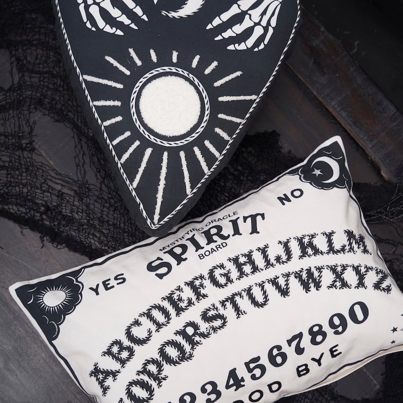 Mystical Planchette Throw Pillow 14" x 16"