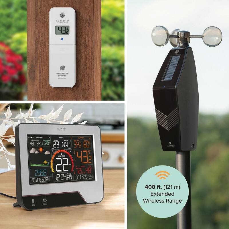 La Crosse Technology V23-WTH Wi-Fi Professional Wind & Weather Center