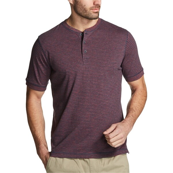 mens striped henley