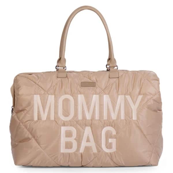 slide 2 of 13, Childhome Puffer Mommy Bag Beige