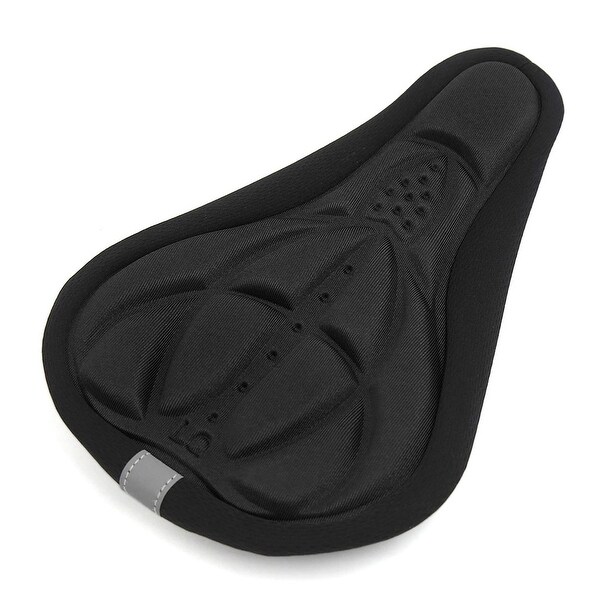 Bike Bicycle 3D Gel Silicone Saddle Seat Cover Pad Padded Soft Cushion Comfort
