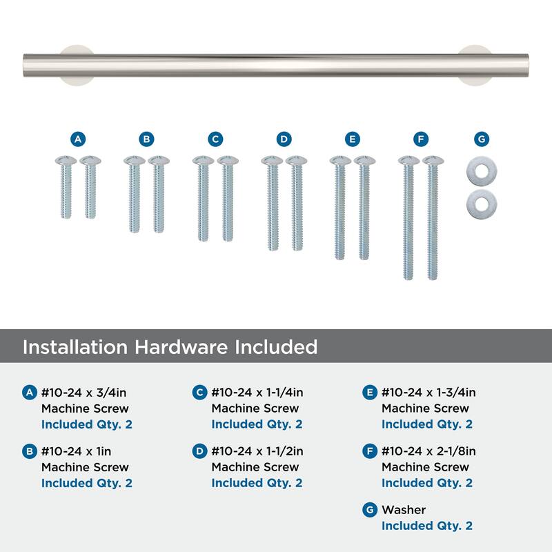 Amerock BP54050 Radius 12" Center to Center Bar Appliance Pull