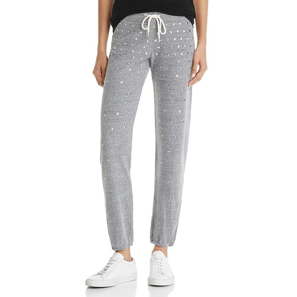 monrow studded sweatpants