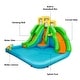 preview thumbnail 5 of 8, Gymax Inflatable Water Park Bounce House Two-Slide Bouncer w/ Climbing