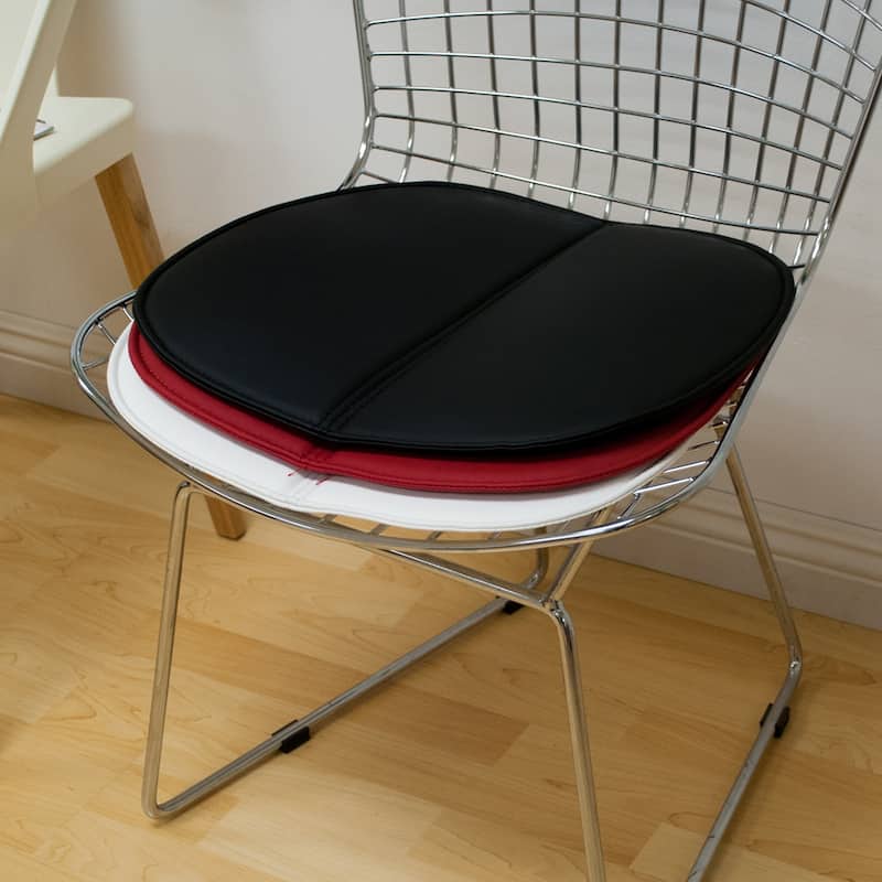 Chrome Wire Dining Side Chair (Set of 2) - N/A