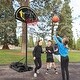 preview thumbnail 6 of 8, 4.25-10 Feet Portable Adjustable Basketball Goal Hoop System - 42.5" x 27.5" x 8.5"