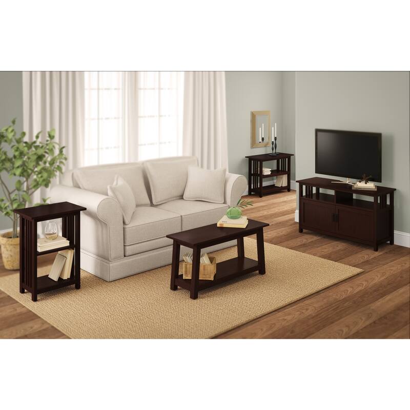 Copper Grove Boutwell Classic Mission-style Under-window Bookshelf