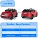 preview thumbnail 23 of 22, Kids Electric Ride-On with Remote,Licensed Land Rover Car Toy,MP3