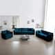 Option Blue 3-Seater Sofa+2-Seater Sofa+Accent Chairs
