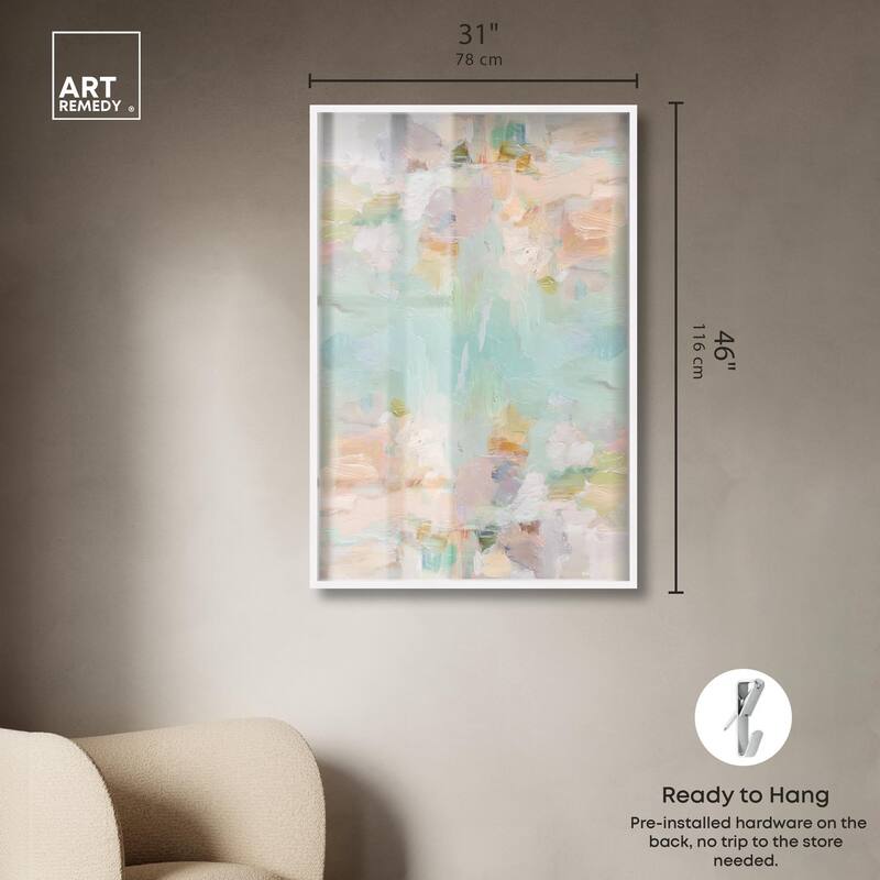 Expressive Swirls Shadowbox by Art Remedy