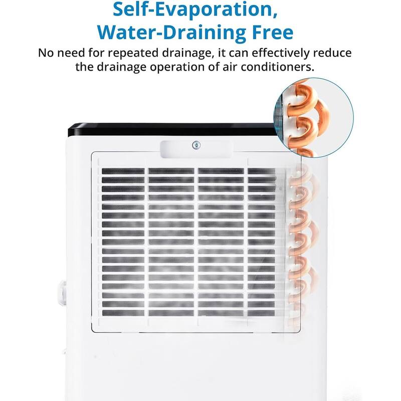 Portable Air Conditioner , 3-IN-1 Quiet Portable AC Unit with Remote Control