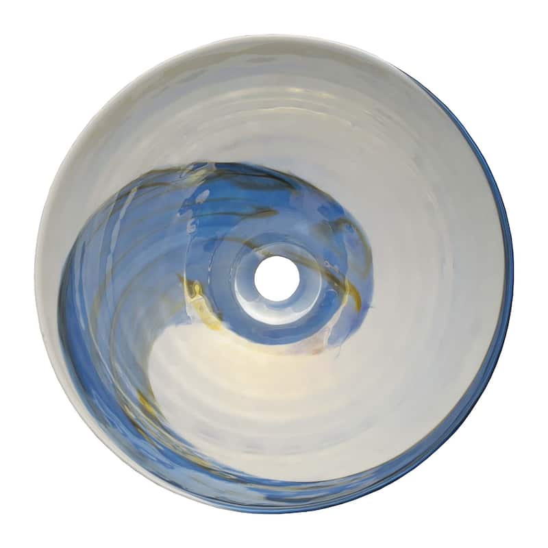 Roma Handmade Murano Glass Bathroom Sink