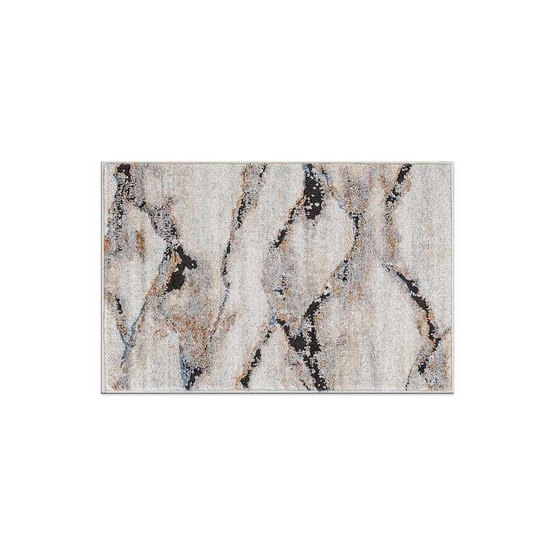 Transitional Horizon Area Rug for Living Room, Bedroom, or Entryway - Family Friendly and Easy to Maintain