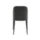 preview thumbnail 11 of 17, Voren 7-Piece Dining Set 55-Inch Rectangular Sintered Stone Dining Table and 6 Upholstered Chairs with Gold Base