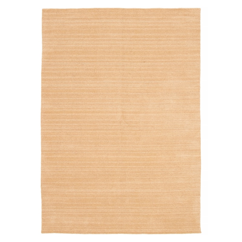 Kashkuli Gabbeh Tan Rug 6'7" x 9'4" - 6'7 x 9'4 - Tan - 6'7 x 9'4